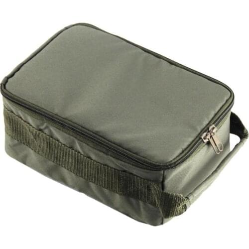 Fishing Bag Portable Multiple Compartments Fishing Line Reel Lure Hook Storage Handbag Polyester Fishing Storage Bags 2019