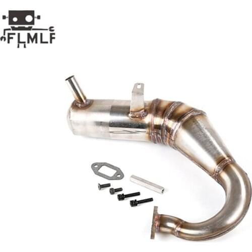 Rc Car Silent R2 Exhaust Pipe Fit 1/5 Losi 5ive-t Rofun Rovan LT King Motor X2 Toys Parts