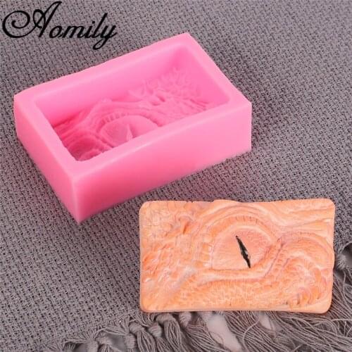 Aomily Dragon Eye Silicone Cake Molds Chocolate Mold Soap Mould Gypsum Aromatherapy Mould Baking Tools for Cakes Decorating Tool