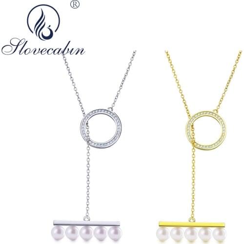 Slovecabin Pearl Necklaces For Women