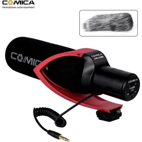 Comica CVM V30 PRO Video Studio Microphone Directional Condenser Recording Mic for Canon Nikon Sony Camera Studio Microphone