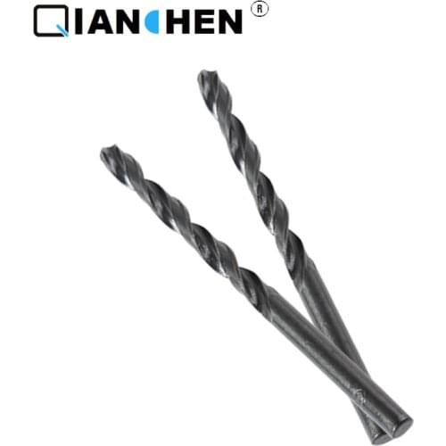 10Pcs BlackFinish Milled HSS Perfect Polished Twist Drill bit fTaper Shank Twist Drills for Metal Drilling 6542 0.5mm-3.9mm