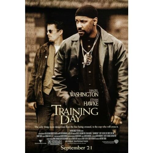 Training Day Movie Art Silk Poster Print 24x36inch