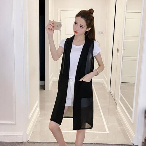 Zeongro Women's Long Vests