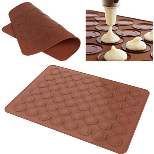 29/39CM Silicone Mat For Oven Macaron Silicone Baking Mat Non-Stick Baking Macaron Cake Pad Bakeware Pastry Baking Tools