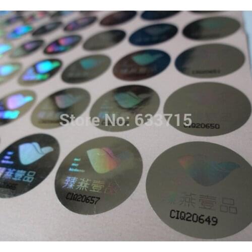 Free design&3D color changing ! Secure genuine custom hologram label sticker printing,void if removed DON'T BUY WITHOUT INQUIRY
