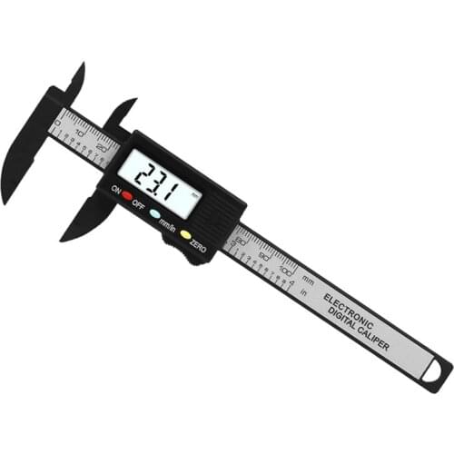 1PCS Digital Electronic Vernier Caliper 0 -100mm Measuring Tool LCD Electronic Gauge Micrometer Measuring Tool