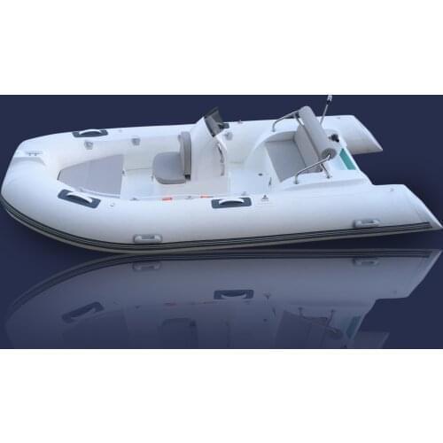 DDP to Nigeria RIB390C GH Factory Direct Sale Rigid Inflatable Boat Fiberglass Boat