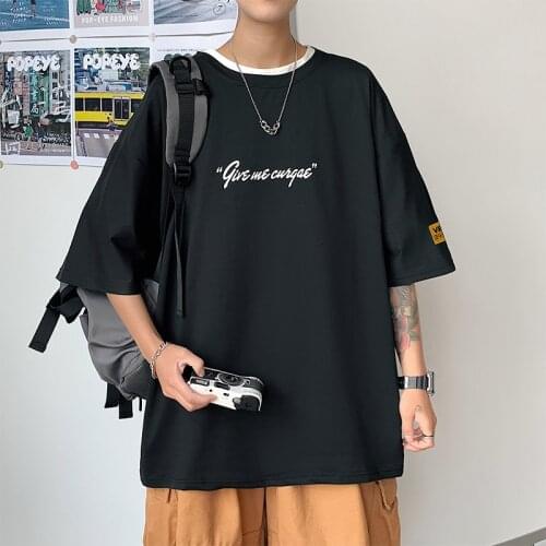 OENY Mens T-shirt Short-sleeve Fashion Man Print T shirts Casual Men Tee Shirt Blouse Tops Brand Clothing Oversize Sportswear