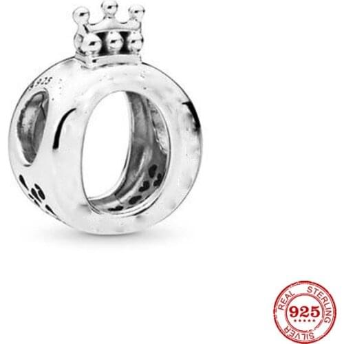 Newest european CROWN diy bead charm fit european pandora charms bracelet bangles diy jewelry for women P149-Y