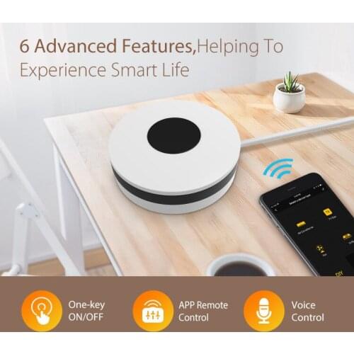 New Tuya factory WiFi infrared remote control air conditioner TV mobile phone remote control voice control Tuya smart home