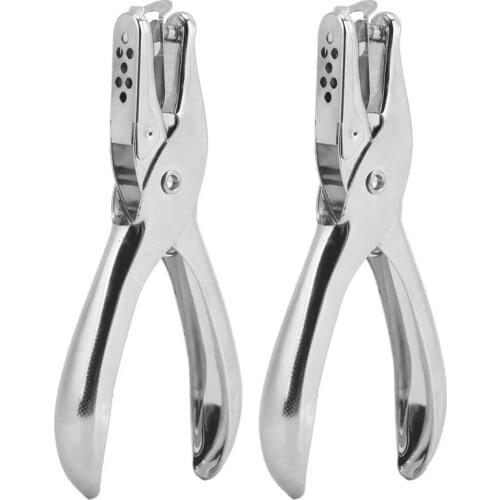 Single Hole Punch Professional Handheld Punch Tool for Punching Documents for Clothing Plate Making for Proofing for Packaging