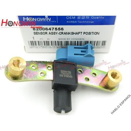 Genuine No.:8200647556 Crankshaft Position Sensor Fits NNissan Kubistar Renault Grand Scenic Laguna Megane Scenic 8200468647