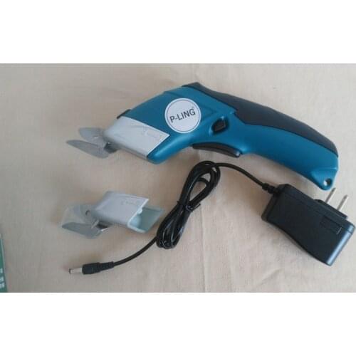 Portable Electric Scissors cutter for cloth leather fabric textile, rechargeable tailor cutting machine tools