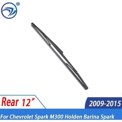 Wiper 12" Rear Wiper Blade For Chevrolet Spark M300 Holden Barina Spark 2009 - 2015 2014 2013 Windshield Windscreen Rear Window