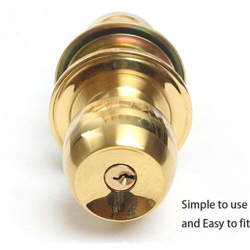 Spherical Door Lock Ball lock Round Door Knobs External Door Handle Latch Door Lock Hardware
