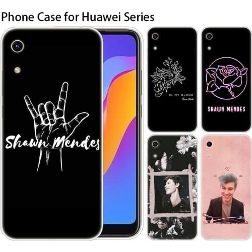 Luxury Silicone Case Shawn Mendes pink for Huawei NOVA 5 5i Mate 30 Lite Y9 Prime PSmart Z Plus 2019 Honor 8S 8A 9X 20 Pro Cover
