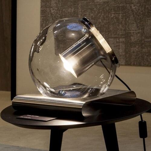 Modern Glass Table Lamp For living Room Decoration LED Table Light Creative LED Lamp Atmosphere