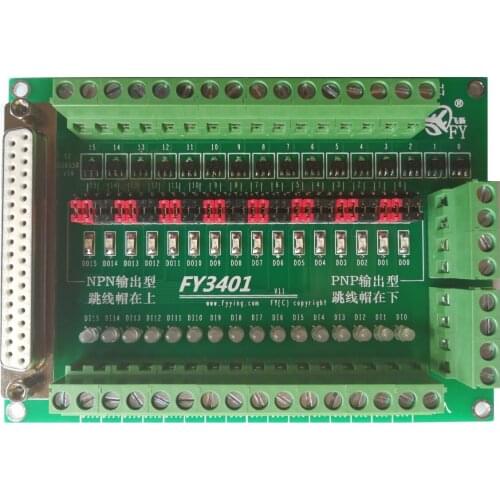 FY3401 Terminal Board FY6400 FY5400 Matching PNP Type Output Port Compatible with FY3400