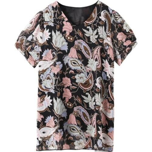 TwoHexa Womens Chiffon Blouses