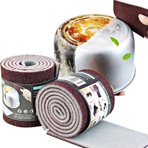 Kitchen Magic Sponge Eraser Emery Melamine Sponge Dishwashing Sponge For Kitchen Accessories Removing Rust Pan Cleaning Brush