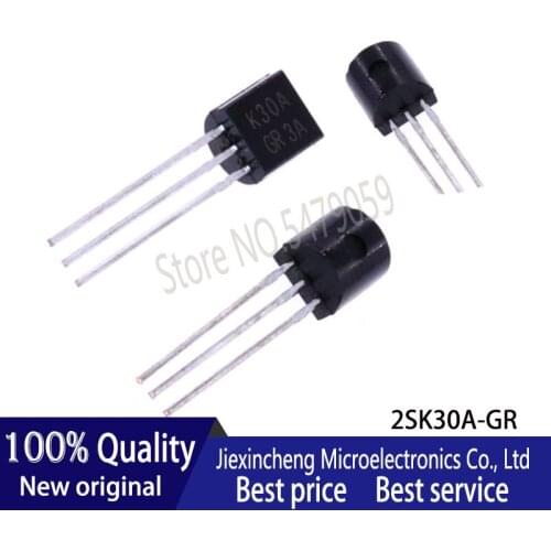 20PCS 2SK30A-GR K30A 2SK30A 2SK117 K117 TO-92 New original