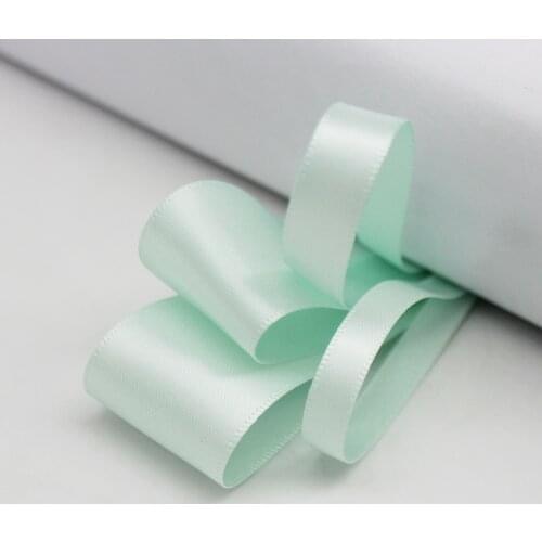 5 Meter/Lot Ice Mint Green Color Grosgrain Satin Ribbon 6mm 9mm 16mm 25mm 38mm