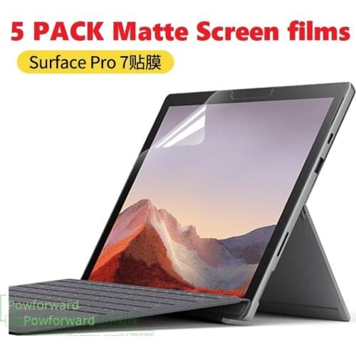 5PCS MATTE Screen Protector Film for Microsoft Surface Pro 7 6 5 4 / Surface Pro X / Surface book lalptop Tablet Screen Sticker