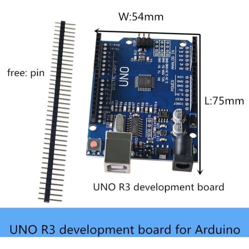 5V ATmega328P Microcontroller UNO R3 Development Board DCC Improved Version Education DIY For Arduino Free Pin