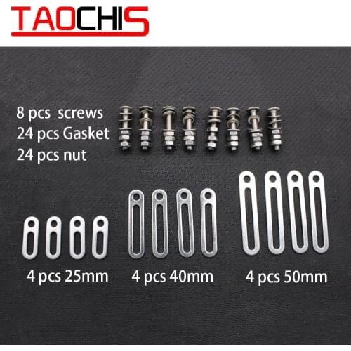 TAOCHIS Head light Retrofit Tools Adapter Frame For 3.0 Koito Q5 Hella 3R Projector Lens Connecting Plates 25mm Modify Screws