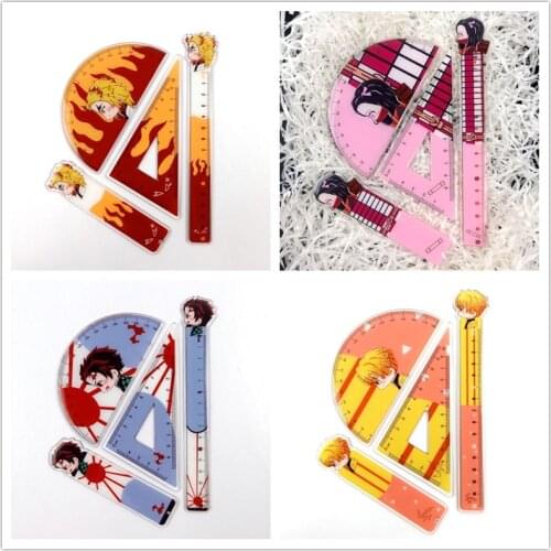 Anime Demon Slayer Kimetsu no Yaiba Kamado Tanjirou Nezuko prop Rengoku Kyoujurou Agatsuma Zenitsu Learning tools Gift cosplay