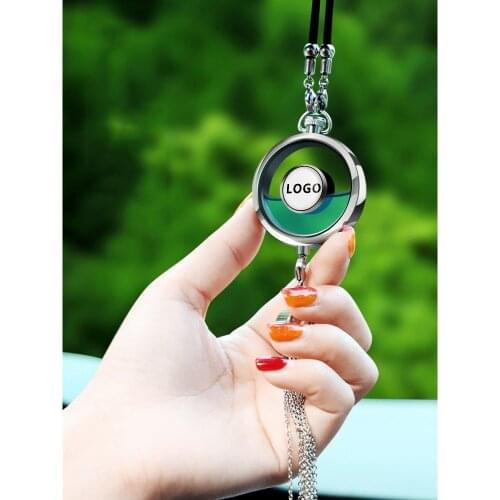 Auto Pendant Accessories Air Freshener Metal Lace Pendant Pendant Car Perfume Pendants (not sending liquid perfume)