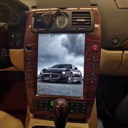 For Maserati Quattroporte Android 10 PX6 Tesla style DSP HD screen Car GPS Navigation WIFI Multimedia Player Radio