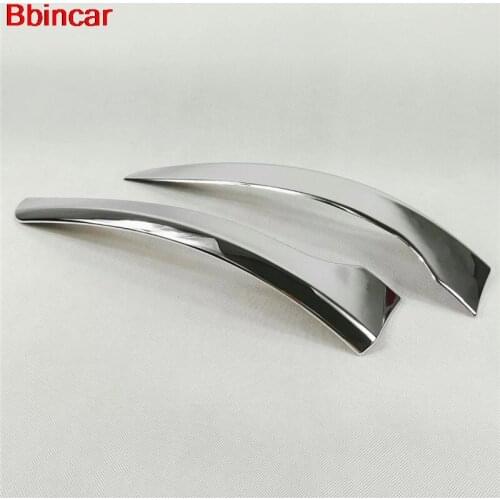 Bbincar ABS Front Bumper Corner Moulding Cover 2pcs For Mercedes Benz GLC X205 2015 2016
