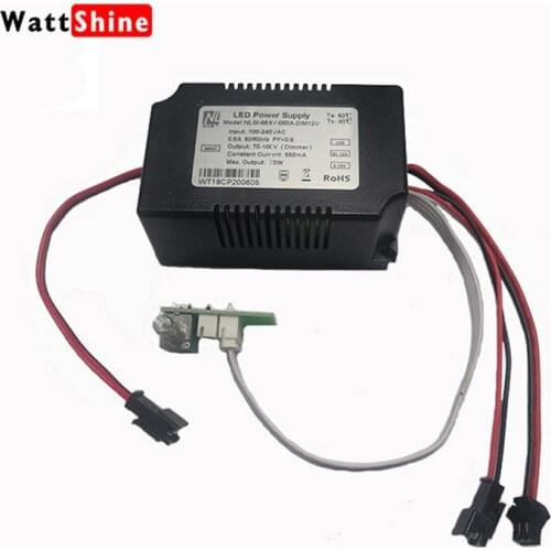Dimming Switching Power Supply Dimmer Drive Power With control panel 100-240VAC For Wattshine MAD180 Aquarium Light