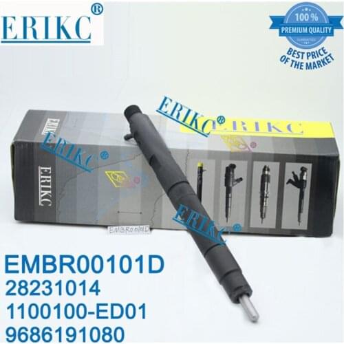 28231014 ERIKC EMBR00101D Common Rail Injector 28236381 Automotive Parts Fuel Nozzle 1100100-ED01 for Great Wall HAVAL H3 H6 H5