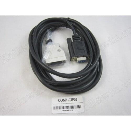 FreeShip OEM CQM1-CIF02 PLC Programming Cable, CQM1CIF02, RS232 Interface Adapter, RS232 / Peripheral Port , CQM1/CIF02