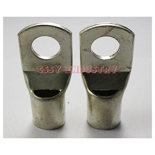 Freeshipping 10PCS/set SC35-8 35-10 35-12 50-8 to 70-12 Tin Plated Copper Cable lugs Terminal Connector Copper cable terminal