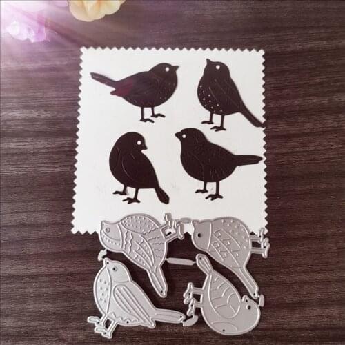 Birds Metal Cutting Dies for DIY Scrapbooking Album Paper Cards Decorative Crafts Embossing Die Cuts