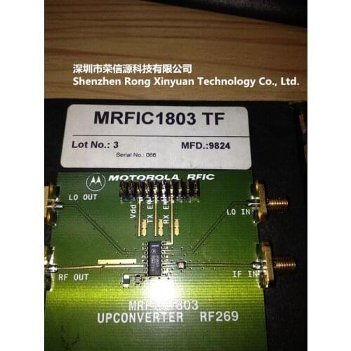MRFIC1803 TF MRFIC1803 MRFIC1803 UP CONVERTER TEST BOARD Brand new original spot