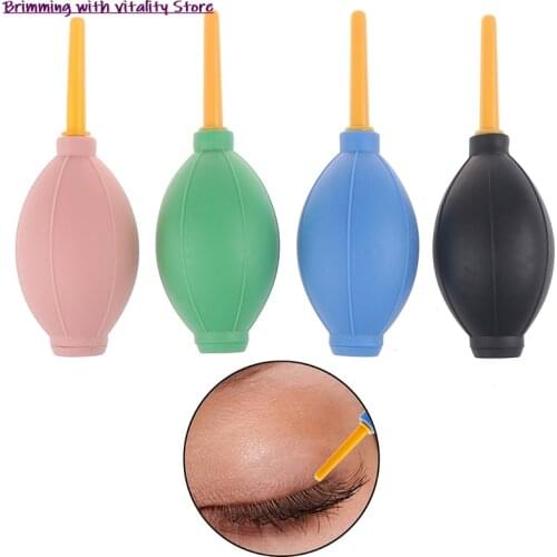 NEW Mini Rubber Air Blower Pump Eyelash Extension Tools Eyelash Glue Drying Dust Cleaner Red/Blue/Green/Black/Pink