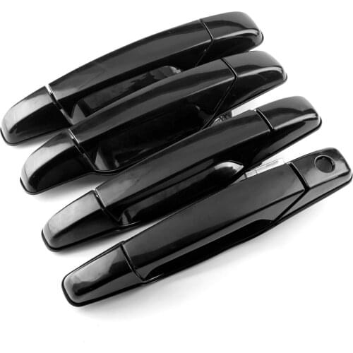 Front Rear Left Right Exterior Door Handle For 2007-2013 Cadillac Escalade Chevy Avalanche Silverado Suburban Tahoe GMC 25960525