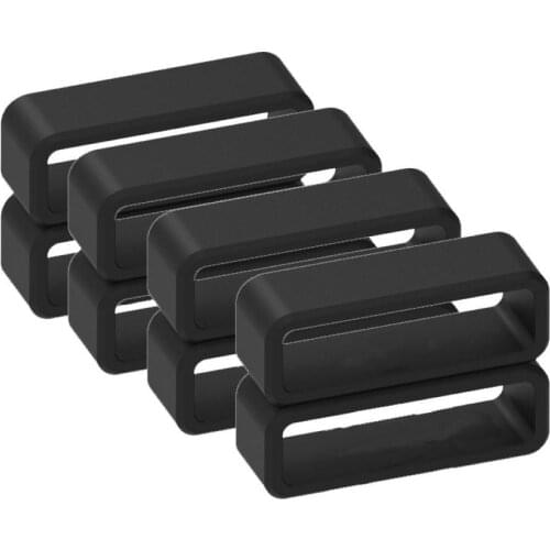 12-30mm Silicone Replacement Elastic Wrist Watch Strap Band Loop Ring Accessory