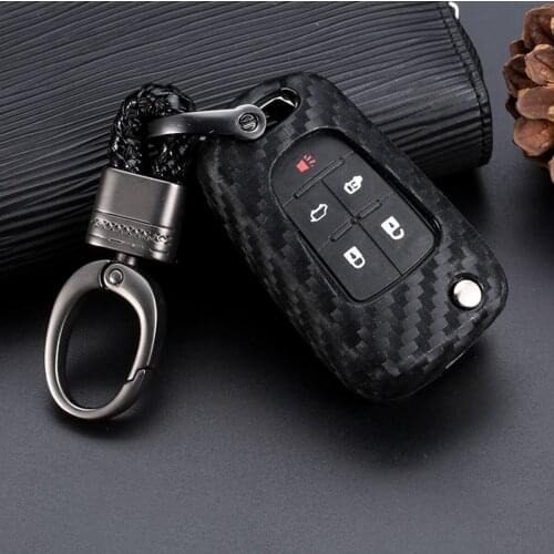 Fold Key Fob Fit For Buick Regal Lacrosse Opel Vauxhall Astra J Corsa D E Chevrolet Spark Keychan Case Holder