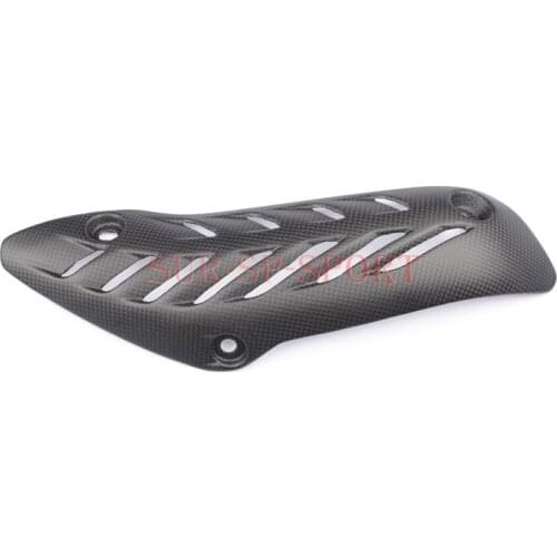 Exhaust Heat Shield Cover For Ducati Monster 821 1200 Full Carbon Fiber 100