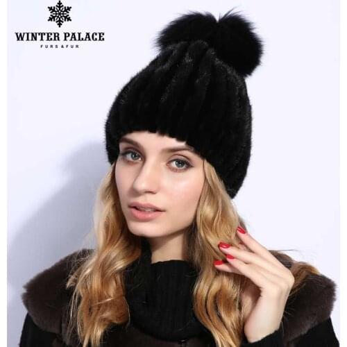 Женские шерстяные шапки WINTER PALACE China At AliExpress