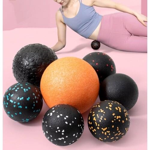 1PC 8CM High Density EPP Massage Ball Lightweight Training Lacrosse Ball Fitness Body Exercise Relieve Pain Yoga Ball Unisex