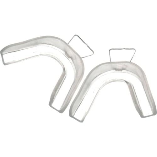 2Pcs Thermoform Moldable Mouth Teeth Dental Trays Tooth Whitening Guard Whitener