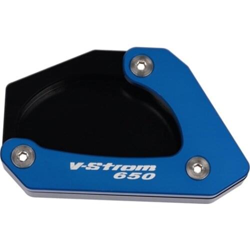 Foot Side Stand Extension Pad Support Plate for Suzuki V-Strom 650 DL650 2012 2013 2014 2015-2019 2020 2021