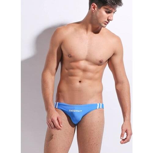 A528 Sexy Low Waist Men Swimwear Hot Beach Short Swimsuits Sunga Summer Board Swimming Shorts Boxer Trunks Bikinis